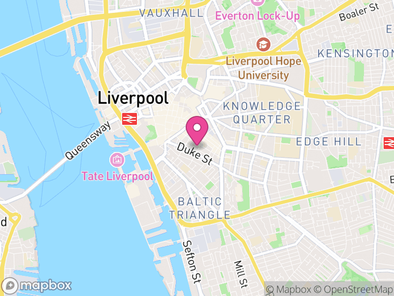 Map of L1 Estate Agents
