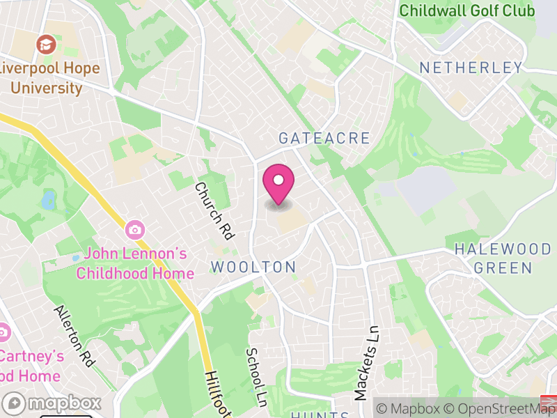 Map of L25 Estate Agents