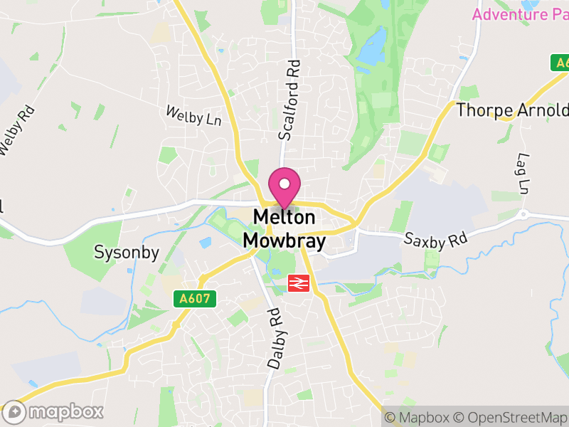 Map of LE13 Estate Agents