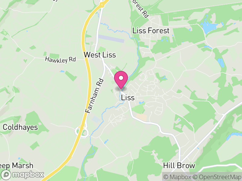 Map of LISS Estate Agents
