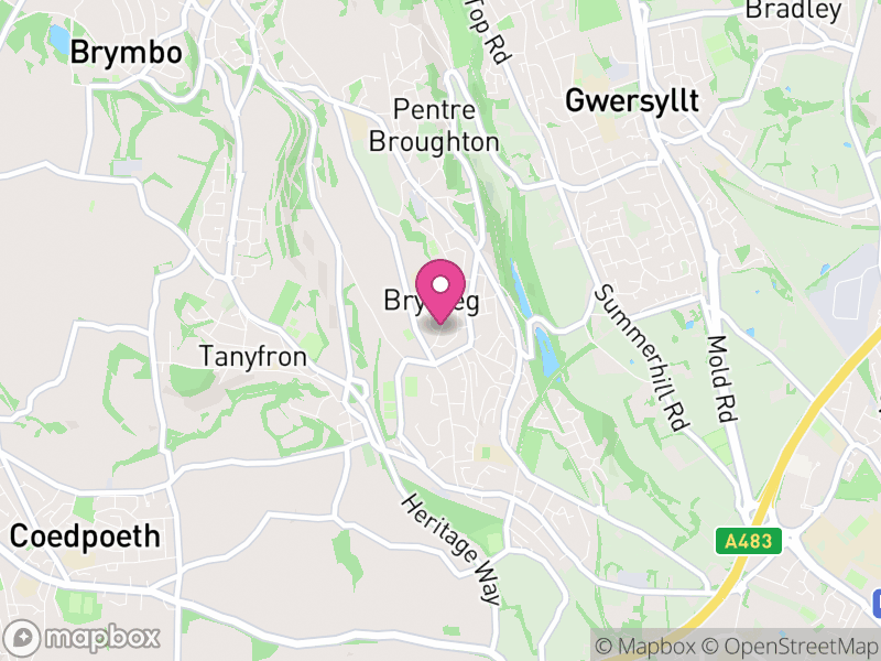 Map of LL11 Estate Agents