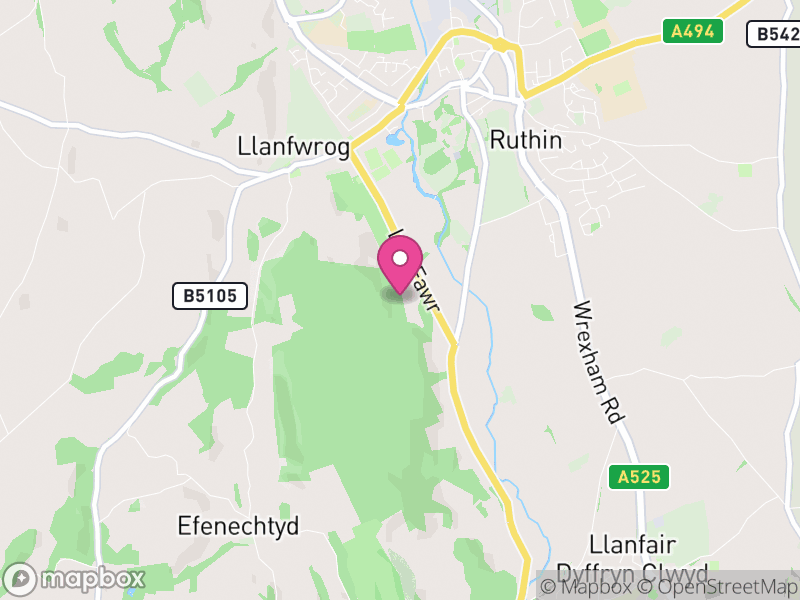 Map of LL15 Estate Agents