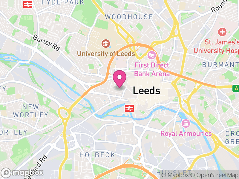Map of LS1 Estate Agents