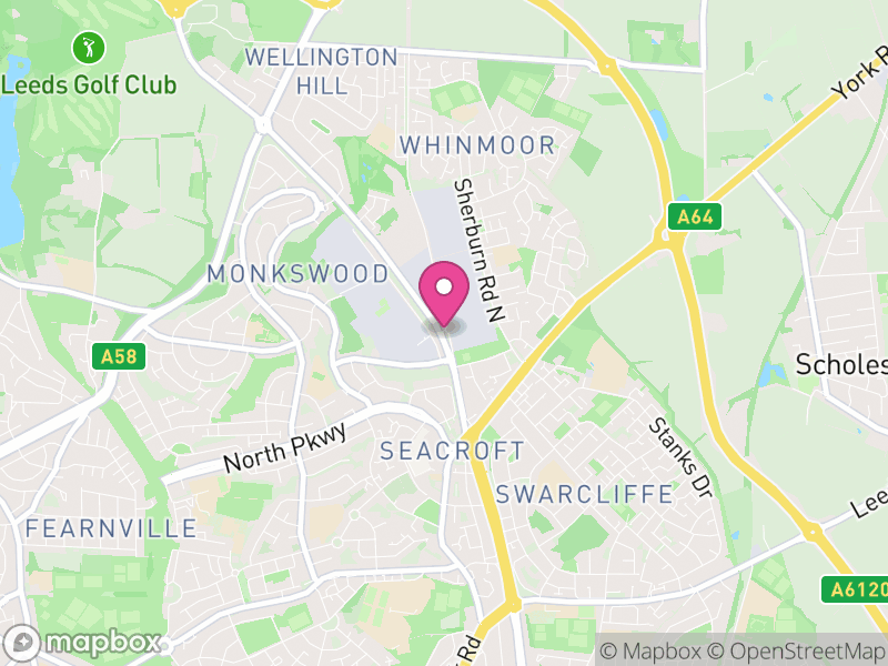 Map of LS14 Estate Agents