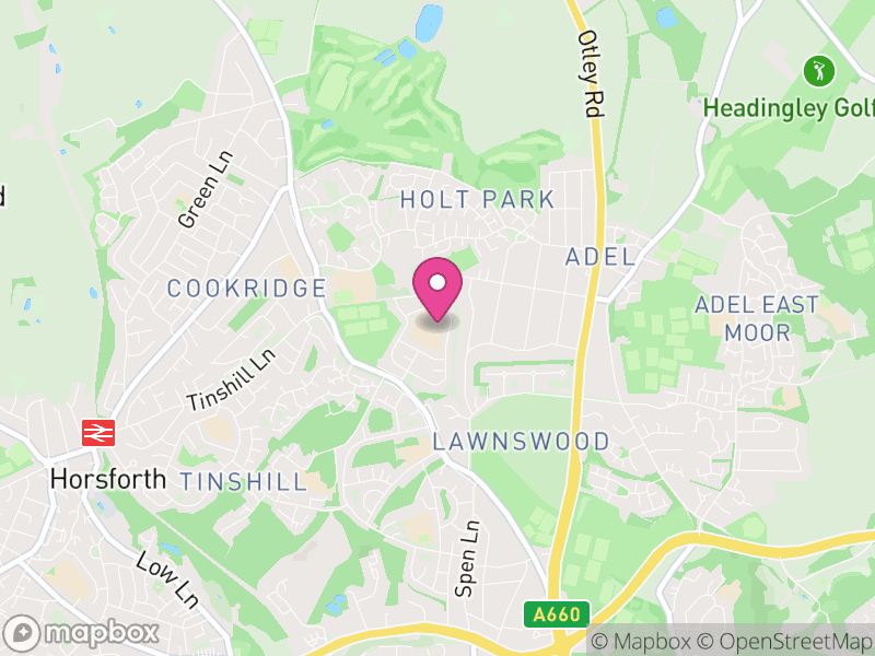 Map of LS16 Estate Agents