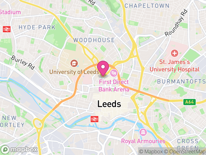 Map of LS2 Estate Agents