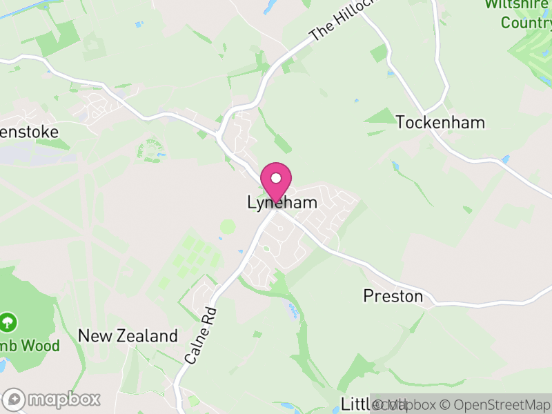 Map of Lyneham Estate Agents