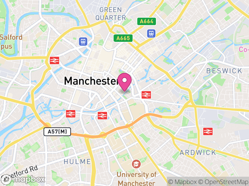 Map of M1 Estate Agents