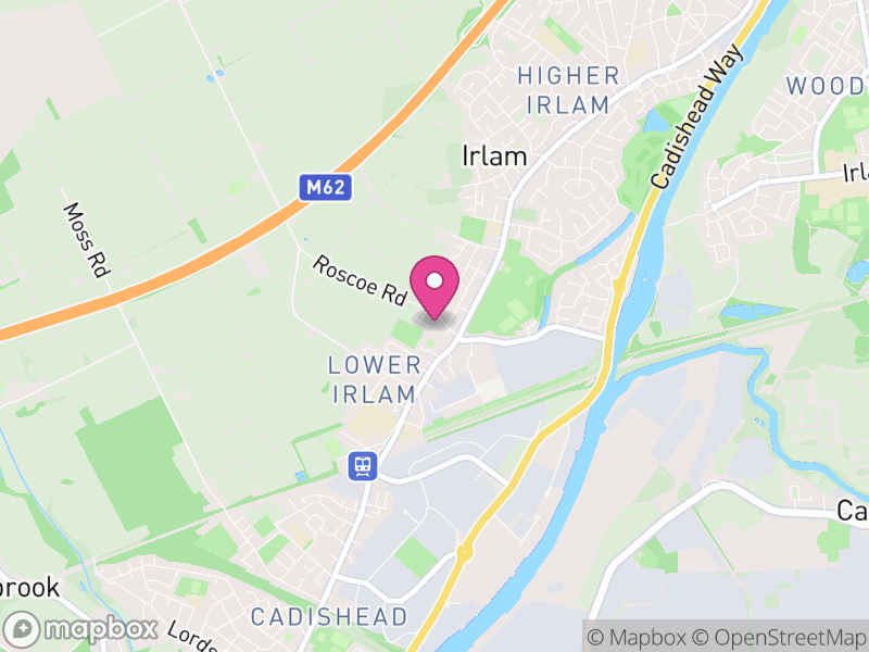 Map of M44 Estate Agents