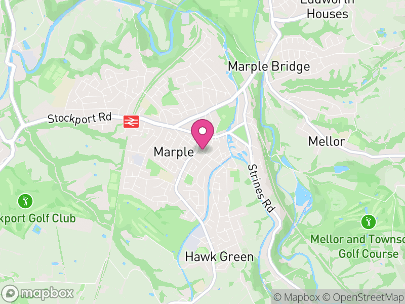 Map of Marple Estate Agents