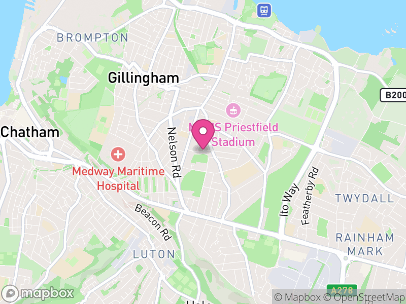 Map of ME7 Estate Agents