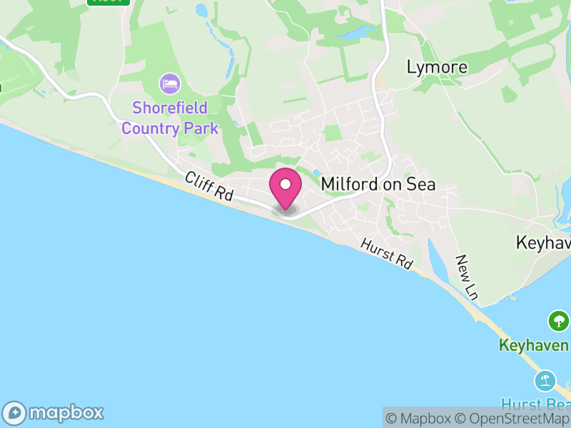 Map of Milford On Sea Estate Agents