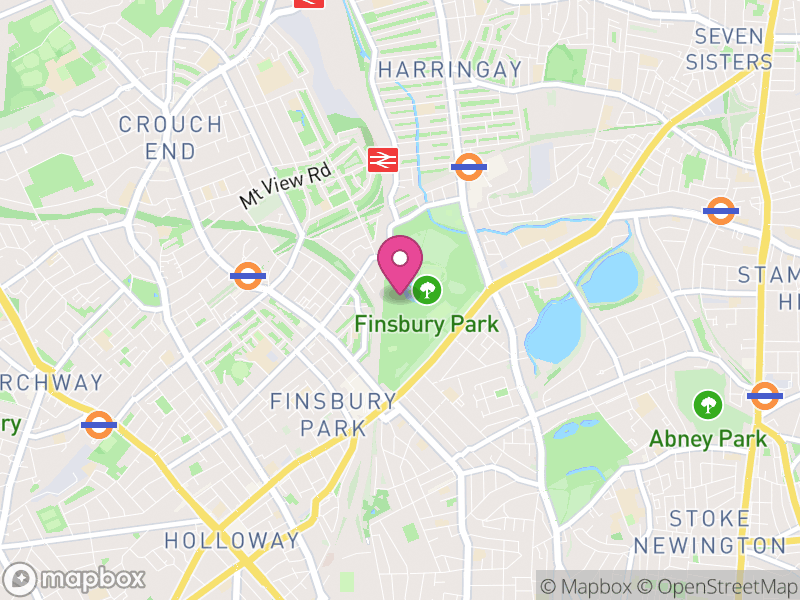 Map of N4 Estate Agents