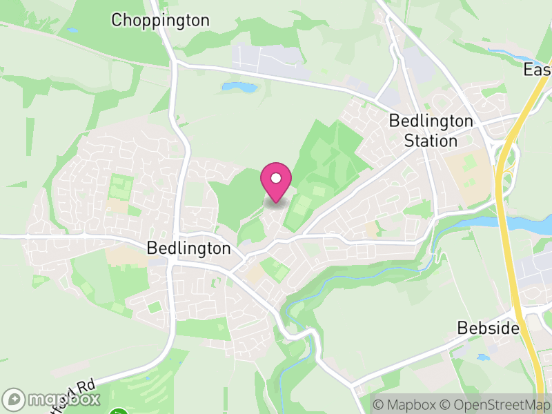 Map of NE22 Estate Agents