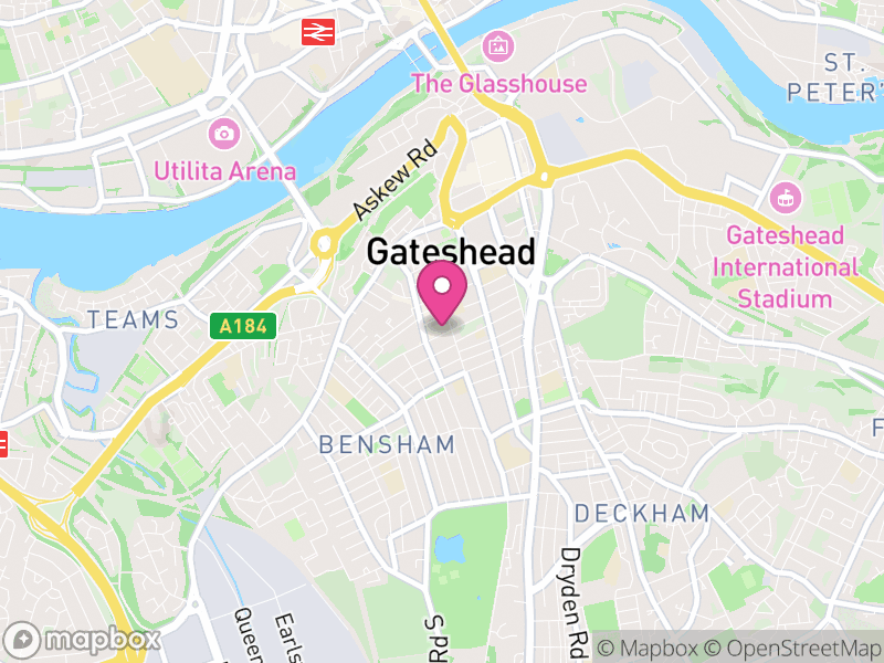 Map of NE8 Estate Agents