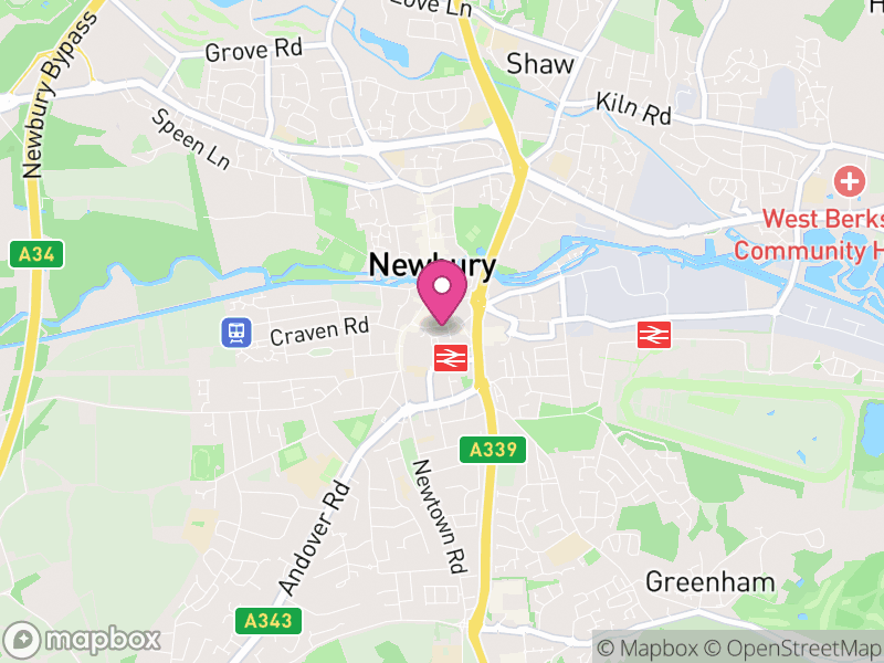 Map of Newbury Estate Agents