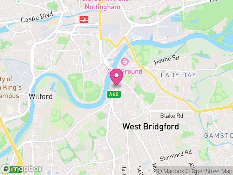 Map of NG2 Estate Agents