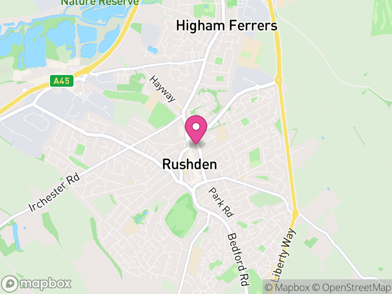 Map of NN10 Estate Agents