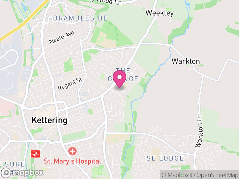 Map of NN16 Estate Agents