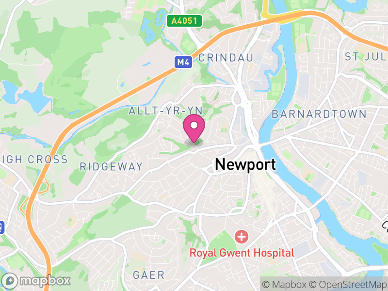 Map of NP20 Estate Agents