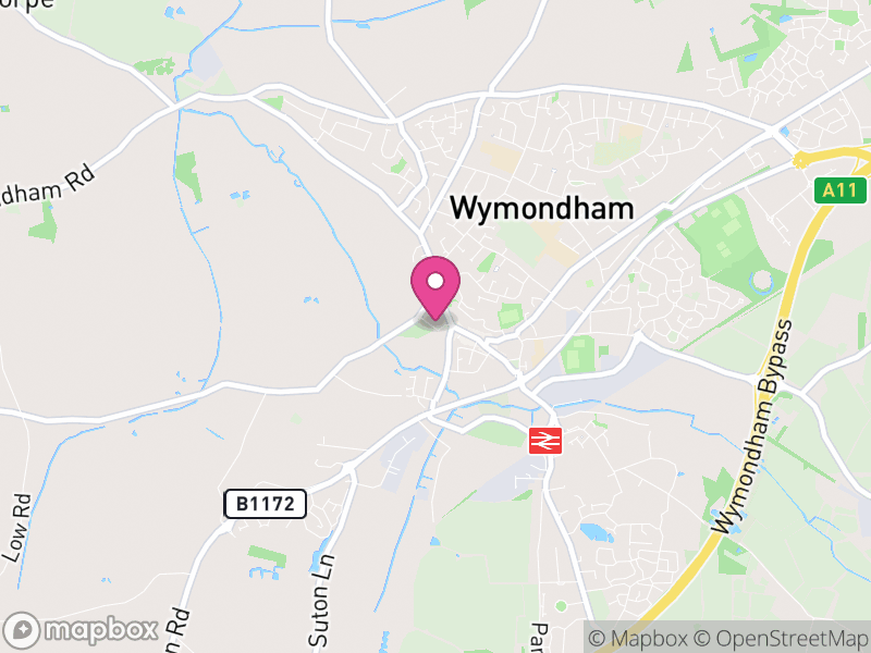 Map of NR18 Estate Agents