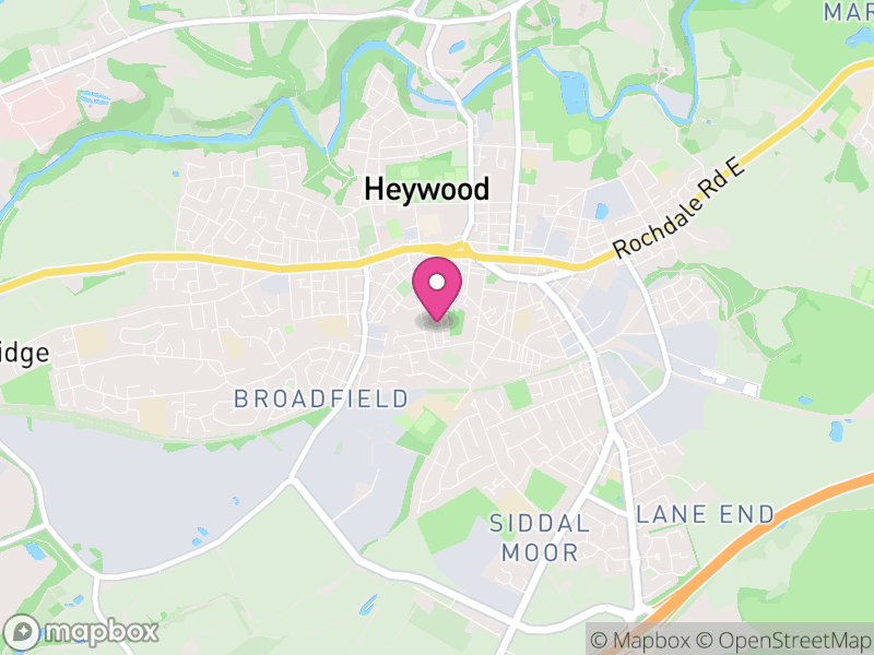 Map of OL10 Estate Agents