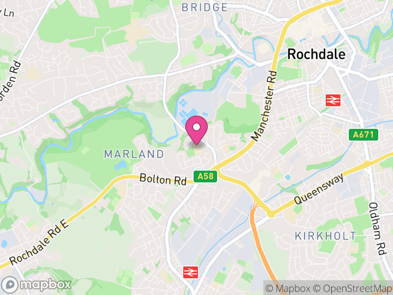 Map of OL11 Estate Agents