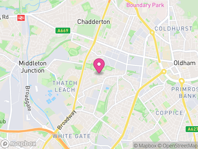 Map of OL9 Estate Agents