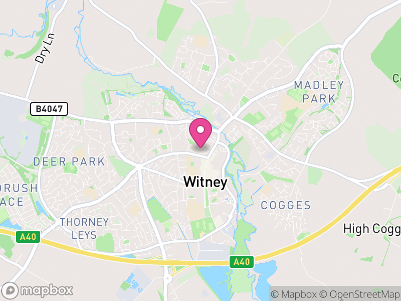 Map of OX28 Estate Agents