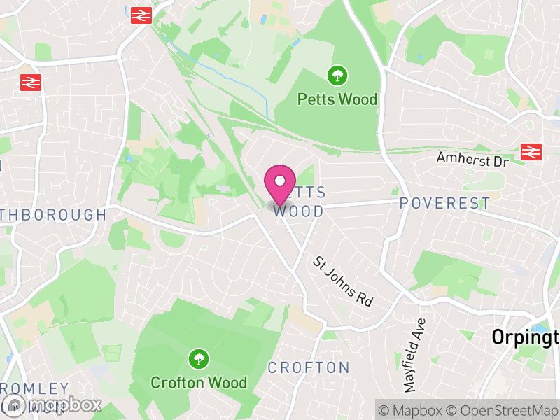 Map of Petts Wood Estate Agents