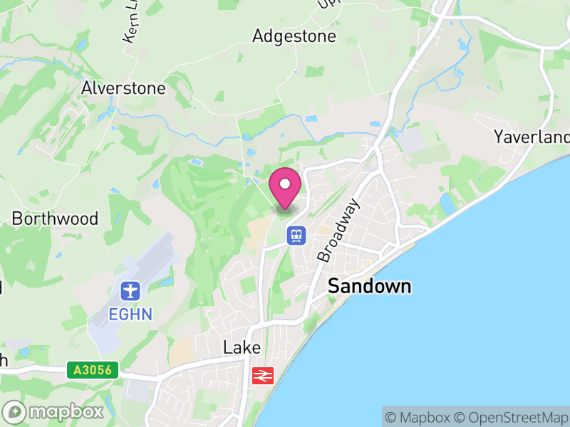 Map of PO36 Estate Agents