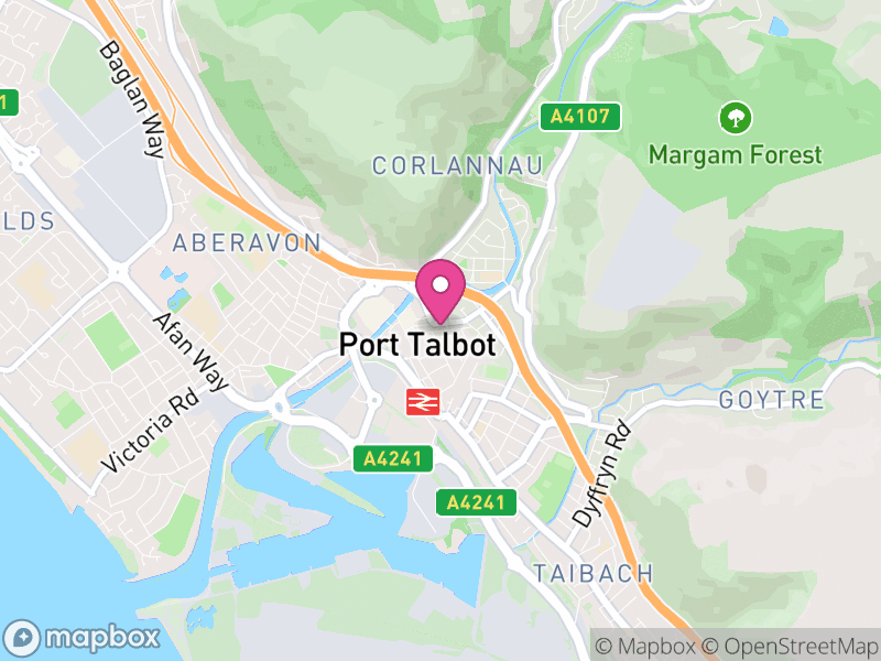 Map of Port Talbot Estate Agents