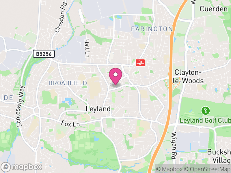 Map of PR25 Estate Agents