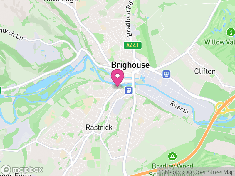 Map of Rastrick Estate Agents