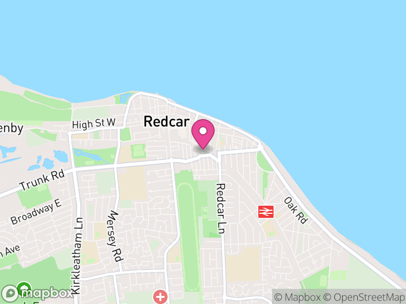 Map of Redcar Estate Agents