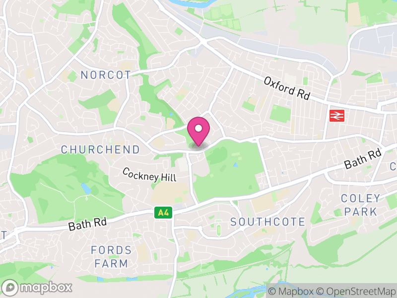 Map of RG30 Estate Agents