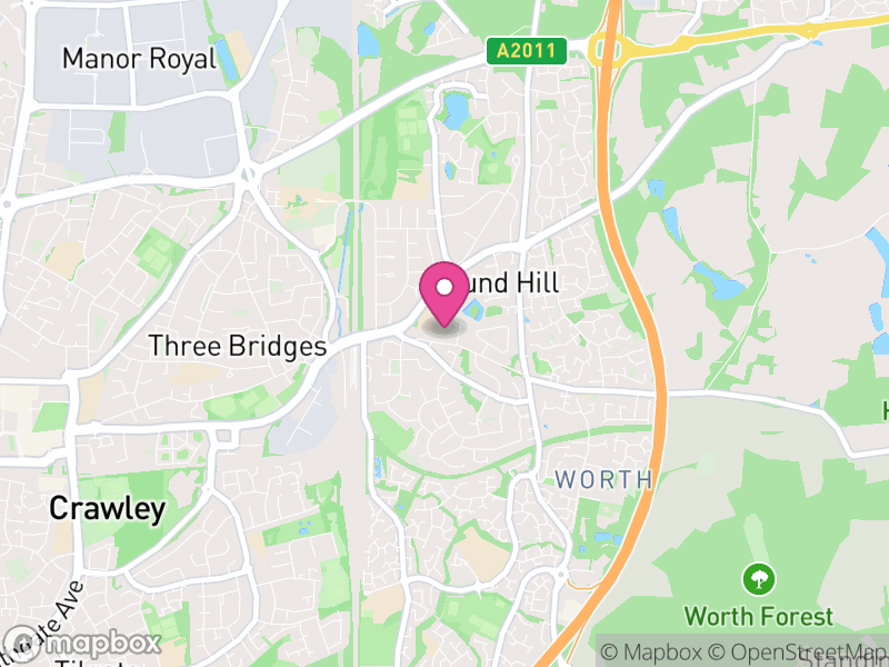 Map of RH10 Estate Agents