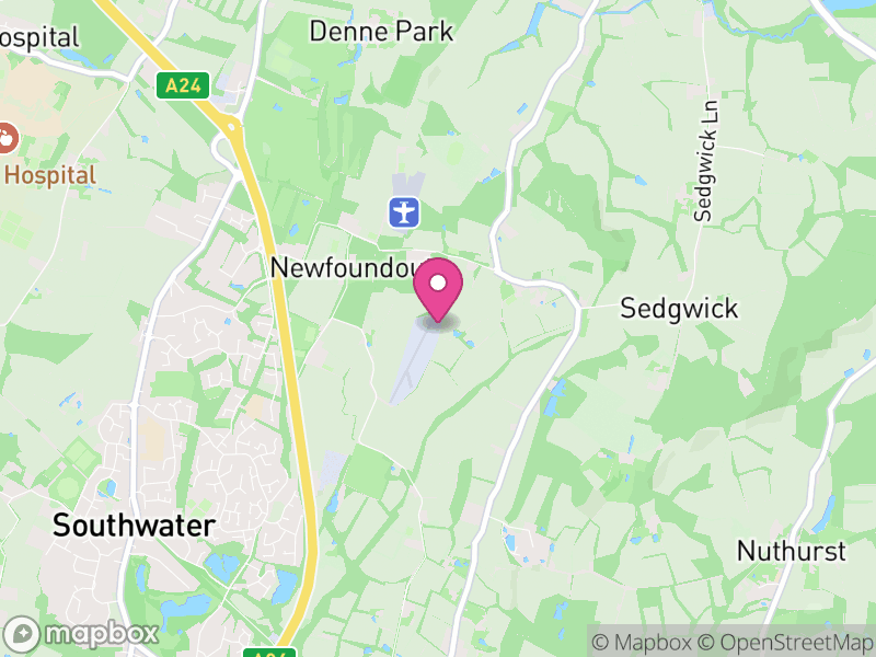 Map of RH13 Estate Agents