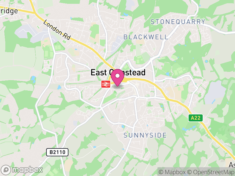 Map of RH19 Estate Agents