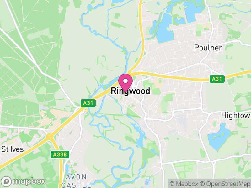 Map of Ringwood Estate Agents