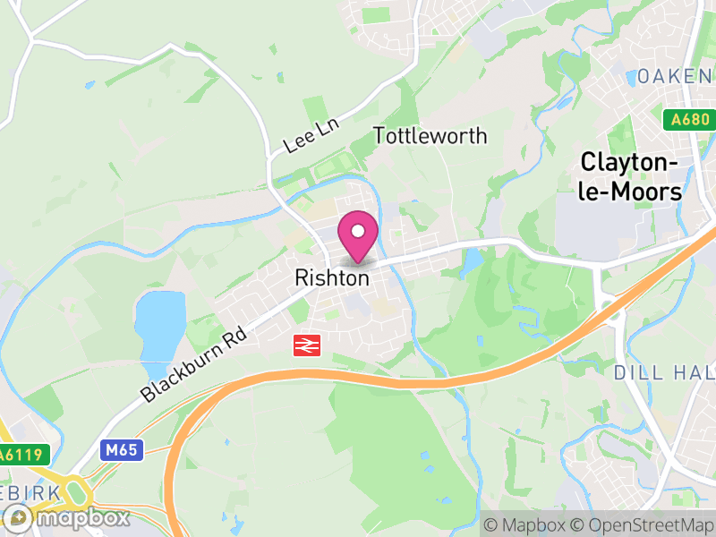 Map of Rishton Estate Agents