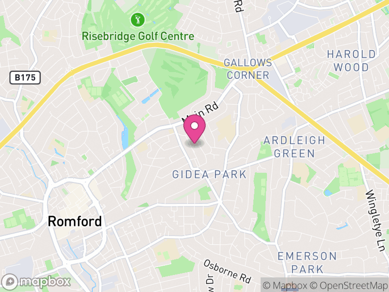 Map of RM2 Estate Agents