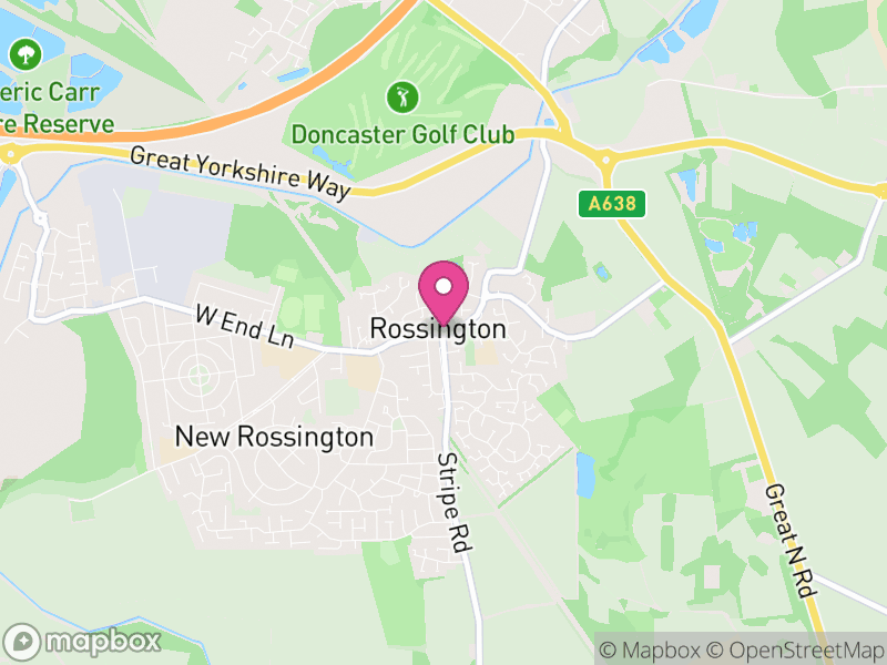 Map of Rossington Estate Agents