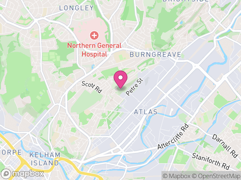 Map of S4 Estate Agents