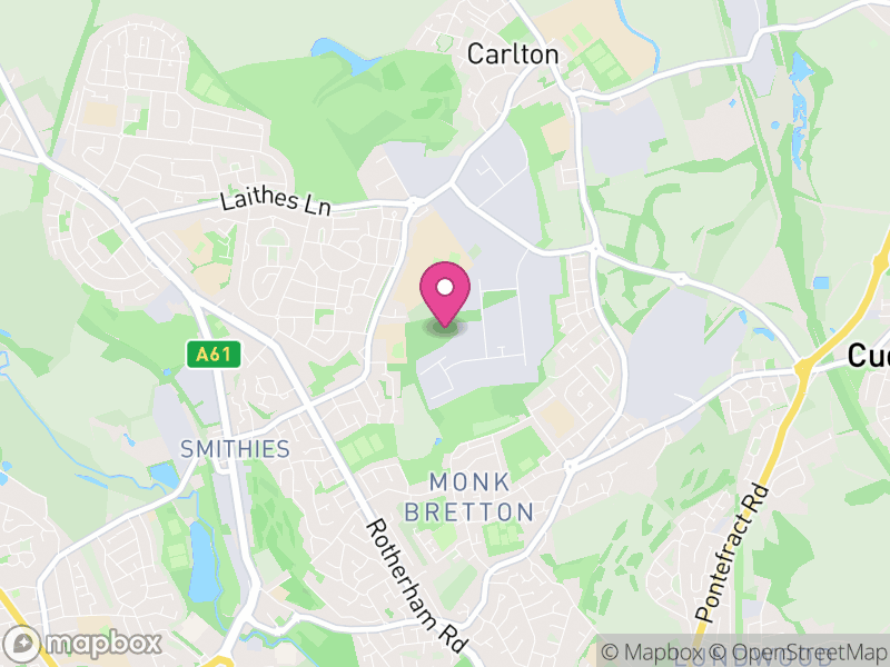 Map of S71 Estate Agents