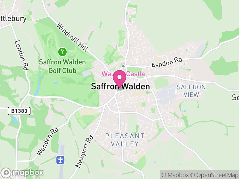 Map of Saffron Walden Estate Agents