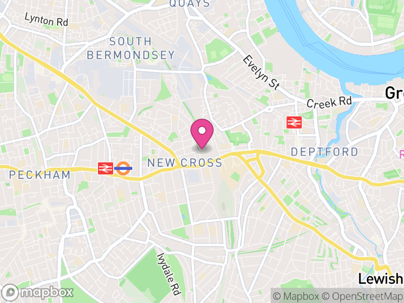 Map of SE14 Estate Agents