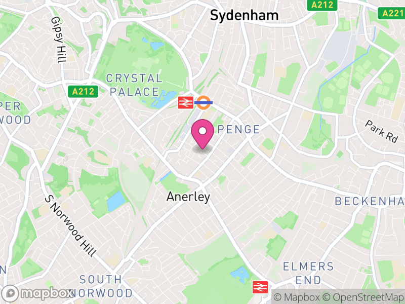 Map of SE20 Estate Agents