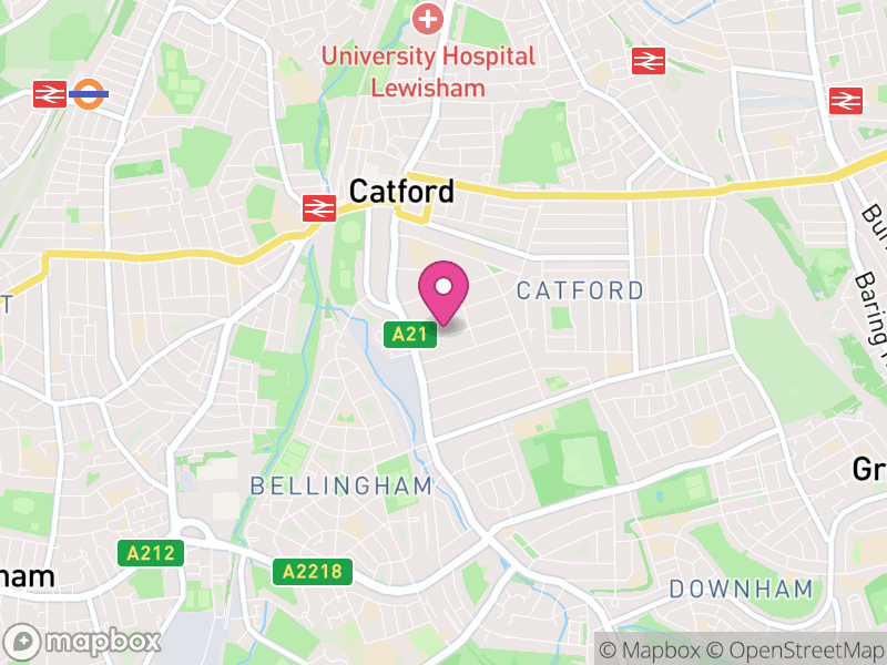 Map of SE6 Estate Agents