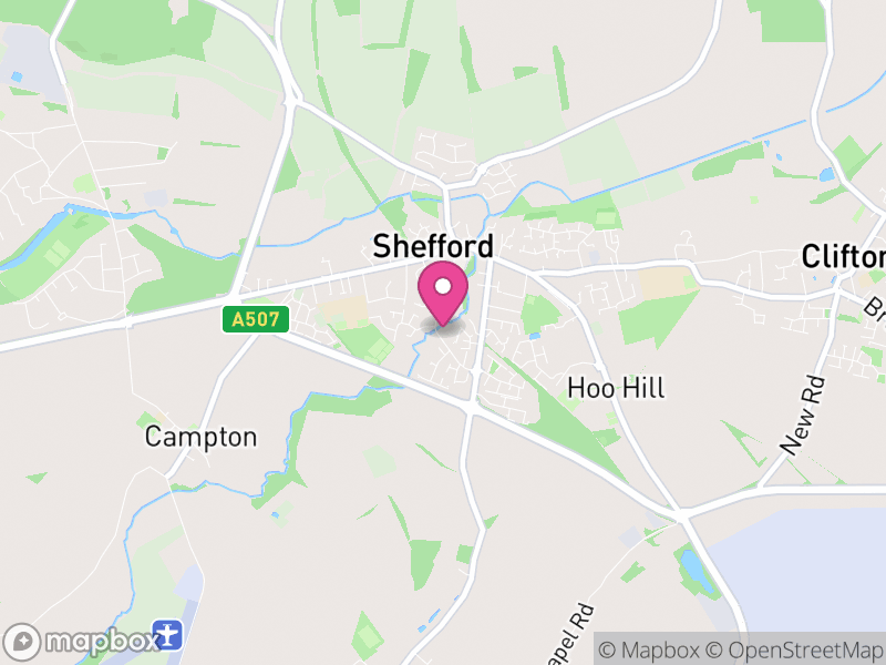 Map of SG17 Estate Agents